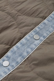 Dumist Denim-Panel Utility Jacket
