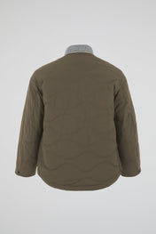 Dumist Denim-Panel Utility Jacket
