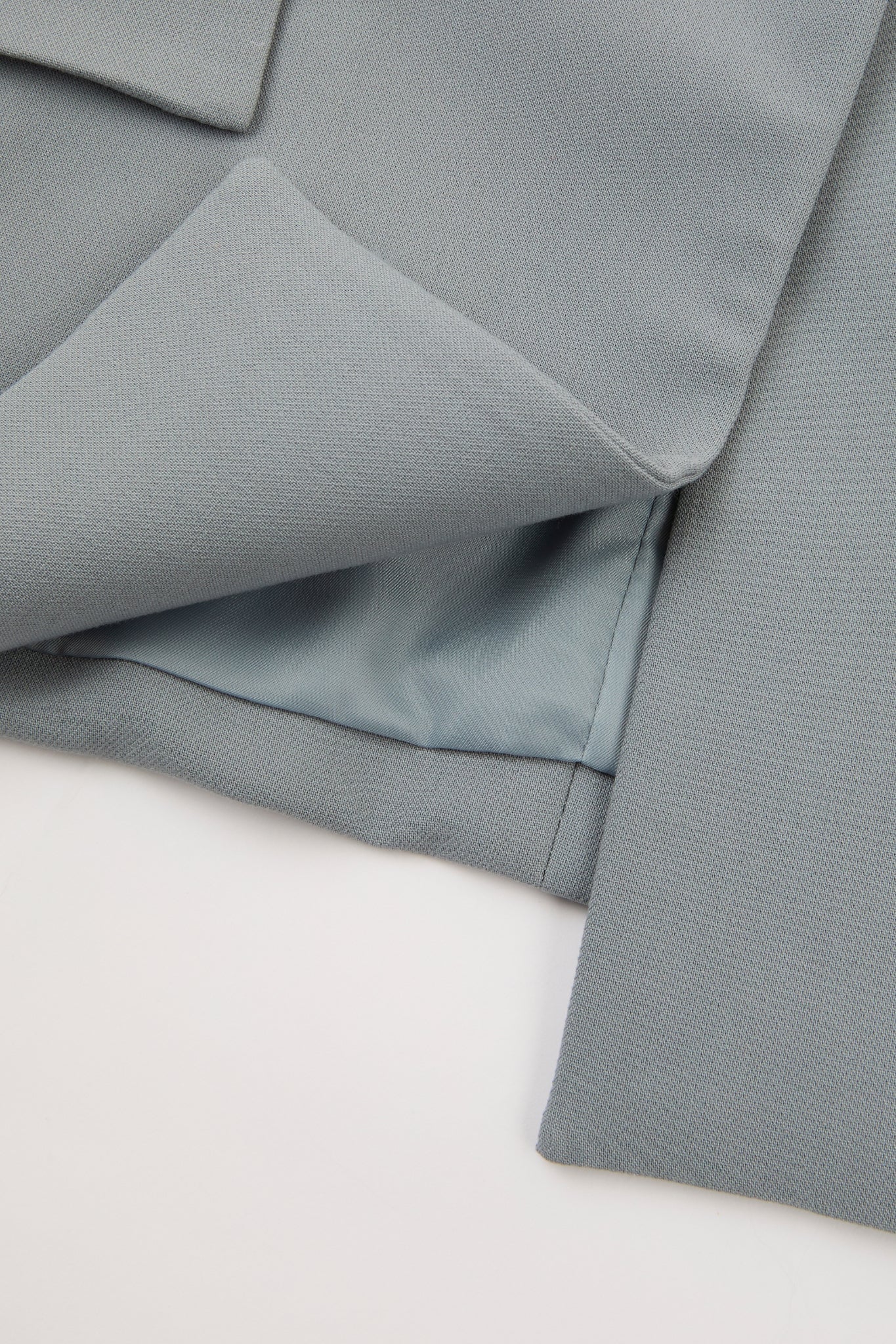 Soft-Structure Cropped Blazer