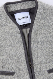Textured Zip Fleece Jacket