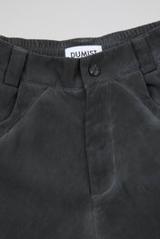 Faded Black Architectural Cargo Trousers