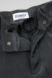 Faded Black Architectural Cargo Trousers