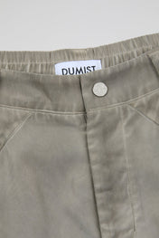 Faded Grey Architectural Cargo Trousers