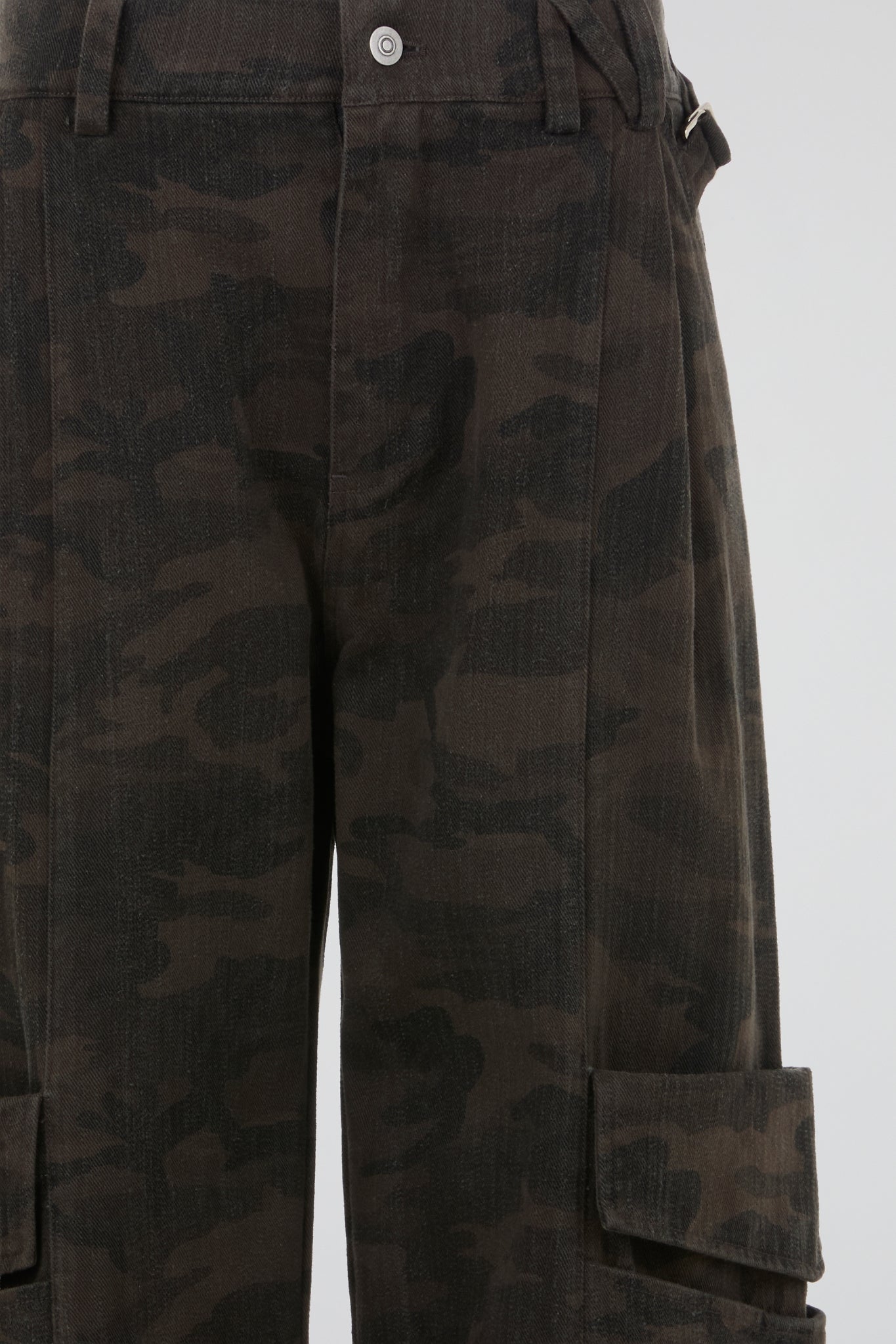 Camo Webbing Cargo Trousers