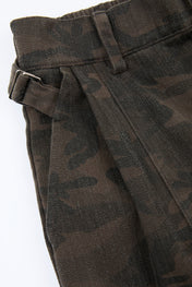 Camo Webbing Cargo Trousers