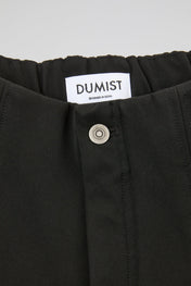 Studded Pleated Trousers Black