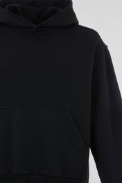 Black Distressed Hoodie