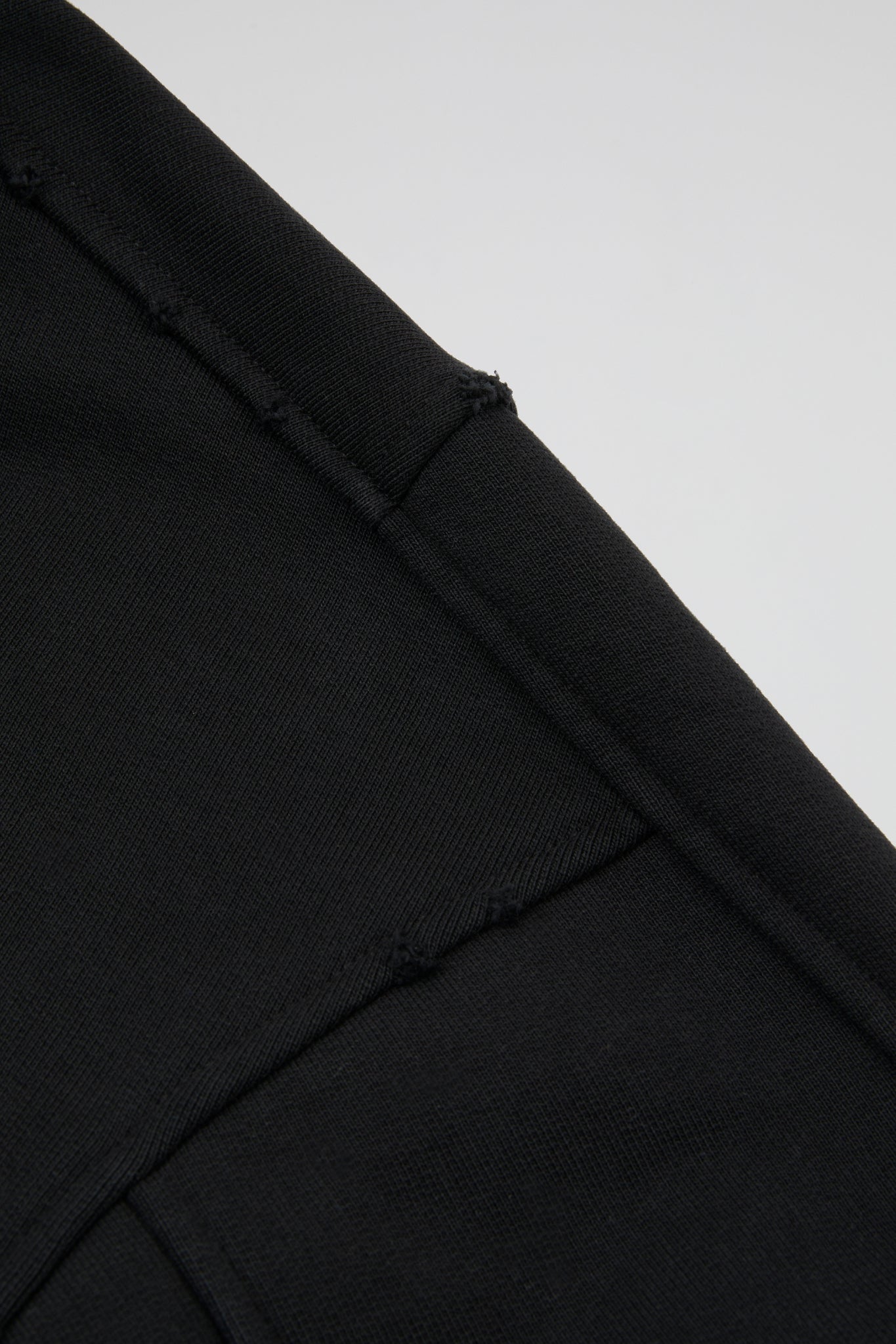 Black Distressed Hoodie