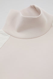 Dumist Quilted Mock Neck Sweatshirt
