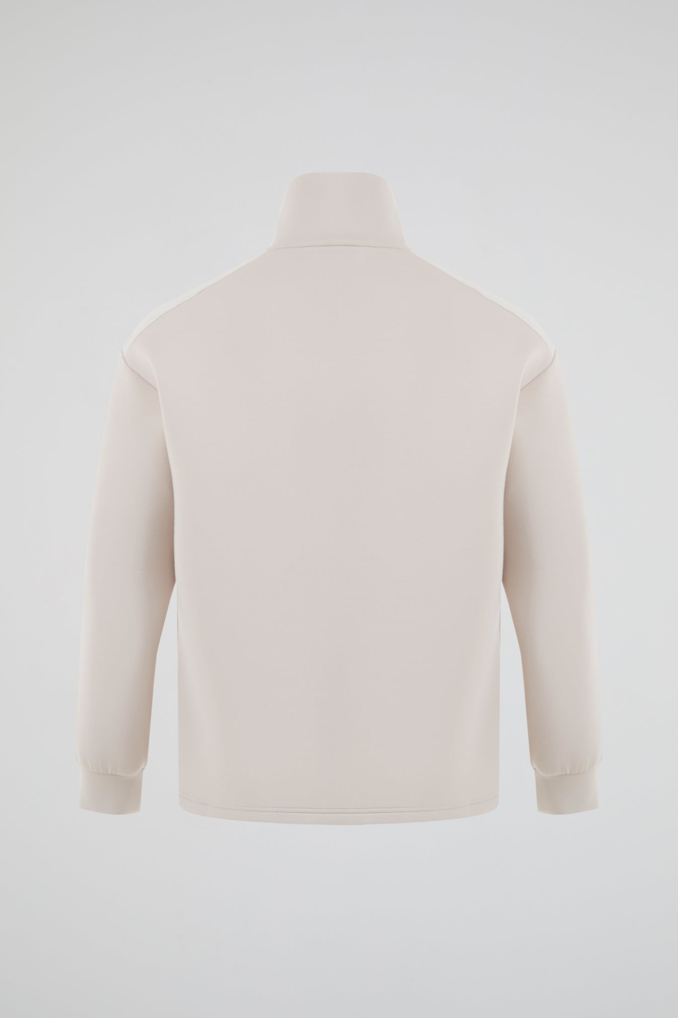 Dumist Quilted Mock Neck Sweatshirt