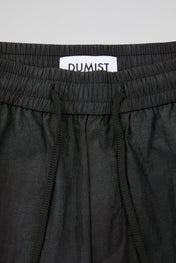 Black Crinkled Trousers