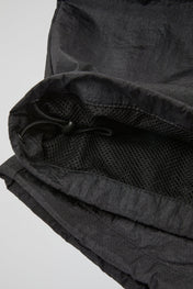 Black Crinkled Trousers