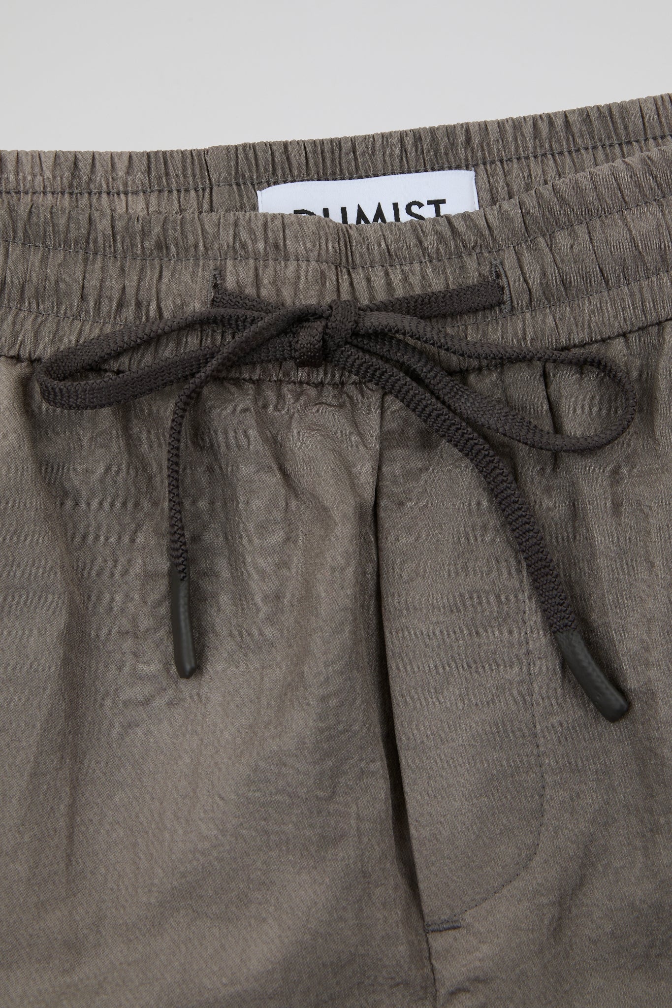 Grey Crinkled Trousers