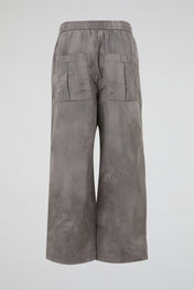 Grey Crinkled Trousers