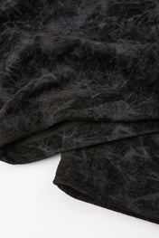 Black Acid-Wash Trousers