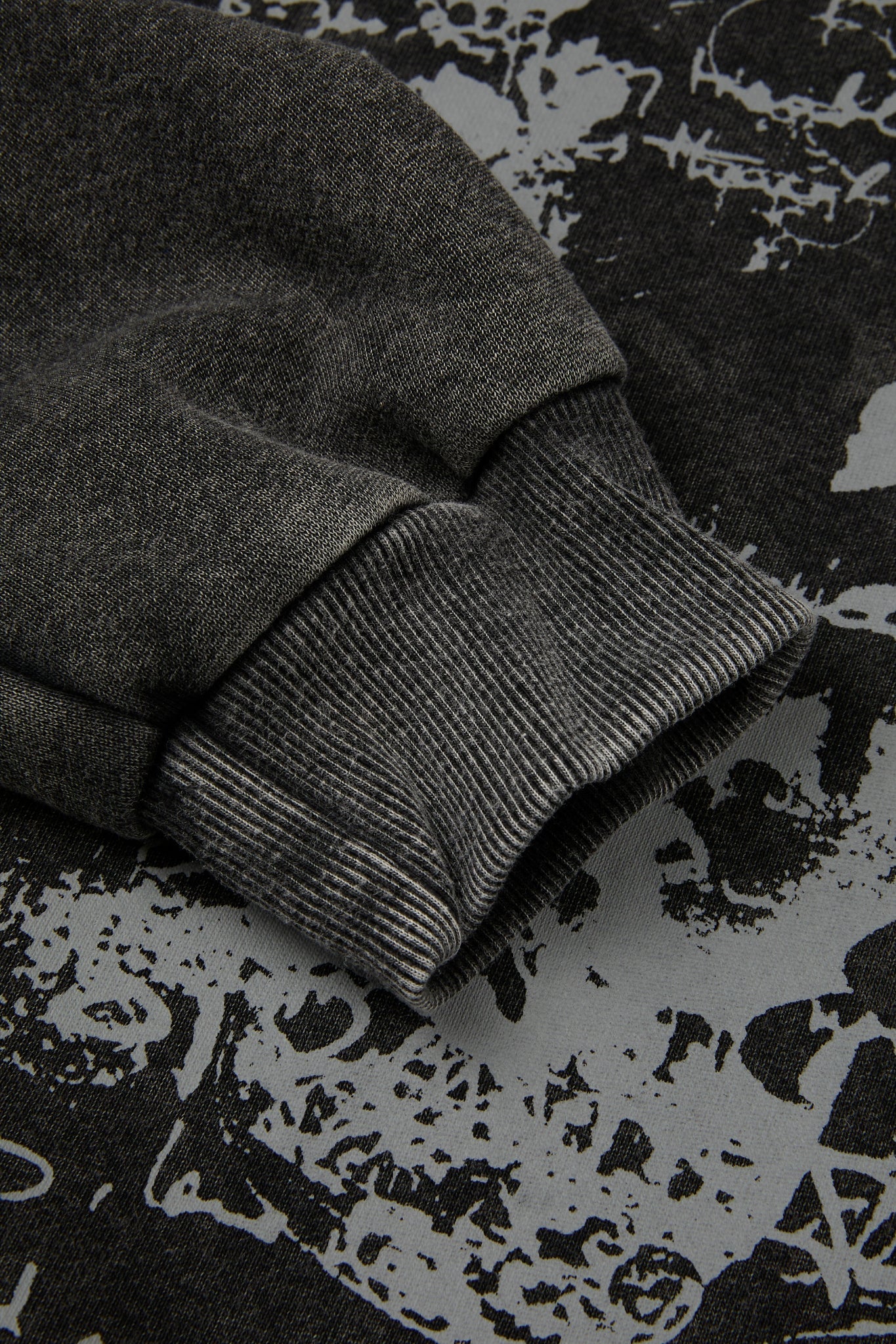Asymmetrical Distressed Sweatshirt