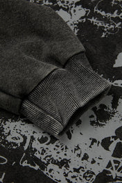 Asymmetrical Distressed Sweatshirt