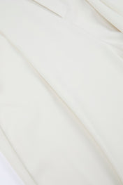 Tailored Wide Trousers White
