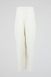 Tailored Wide Trousers White