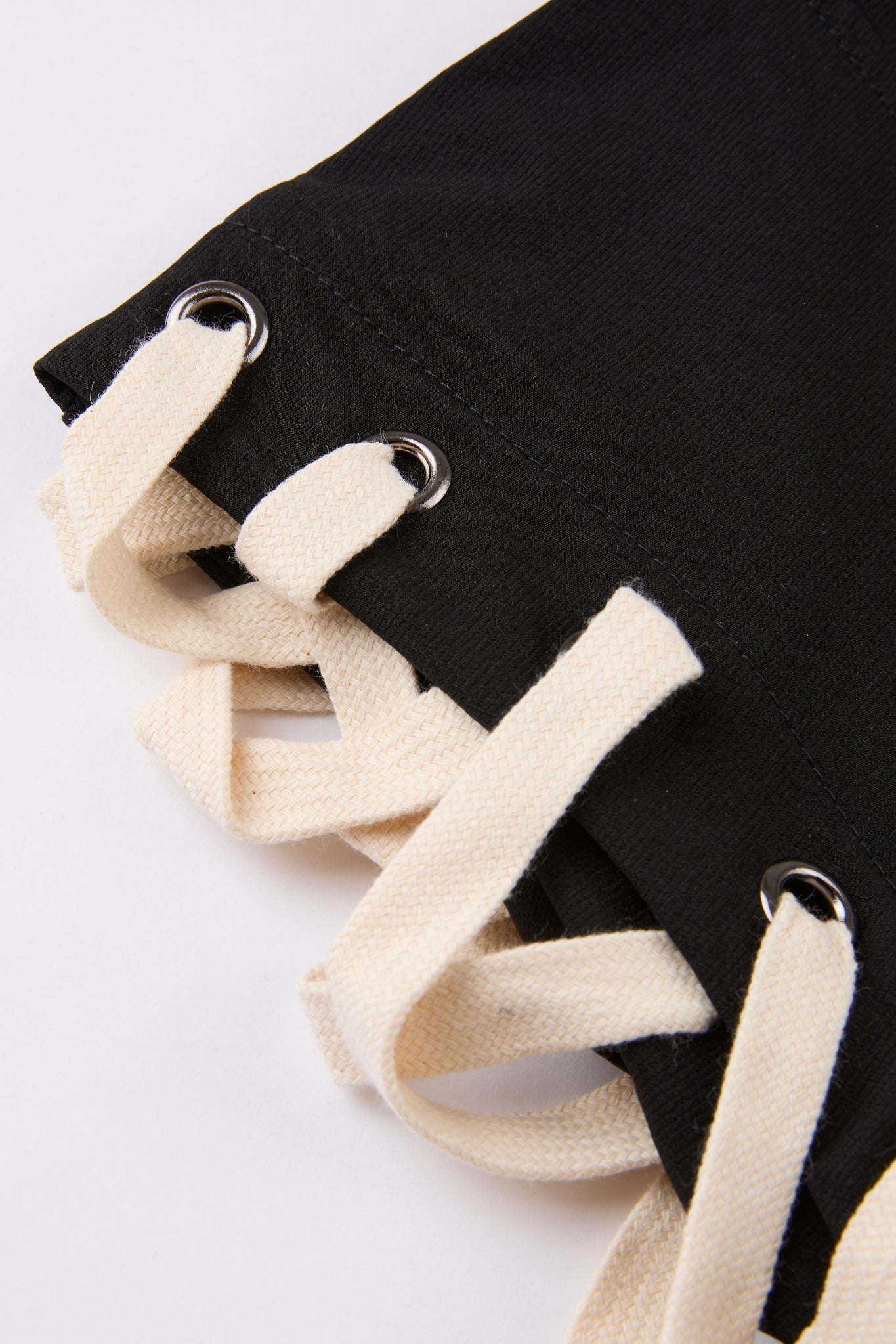 Lace-Up Corset Briefs