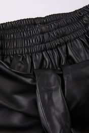 Deep Onyx Wide-Leg Trouser Set