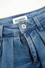 Indigo Flare-Cut Denim Trousers