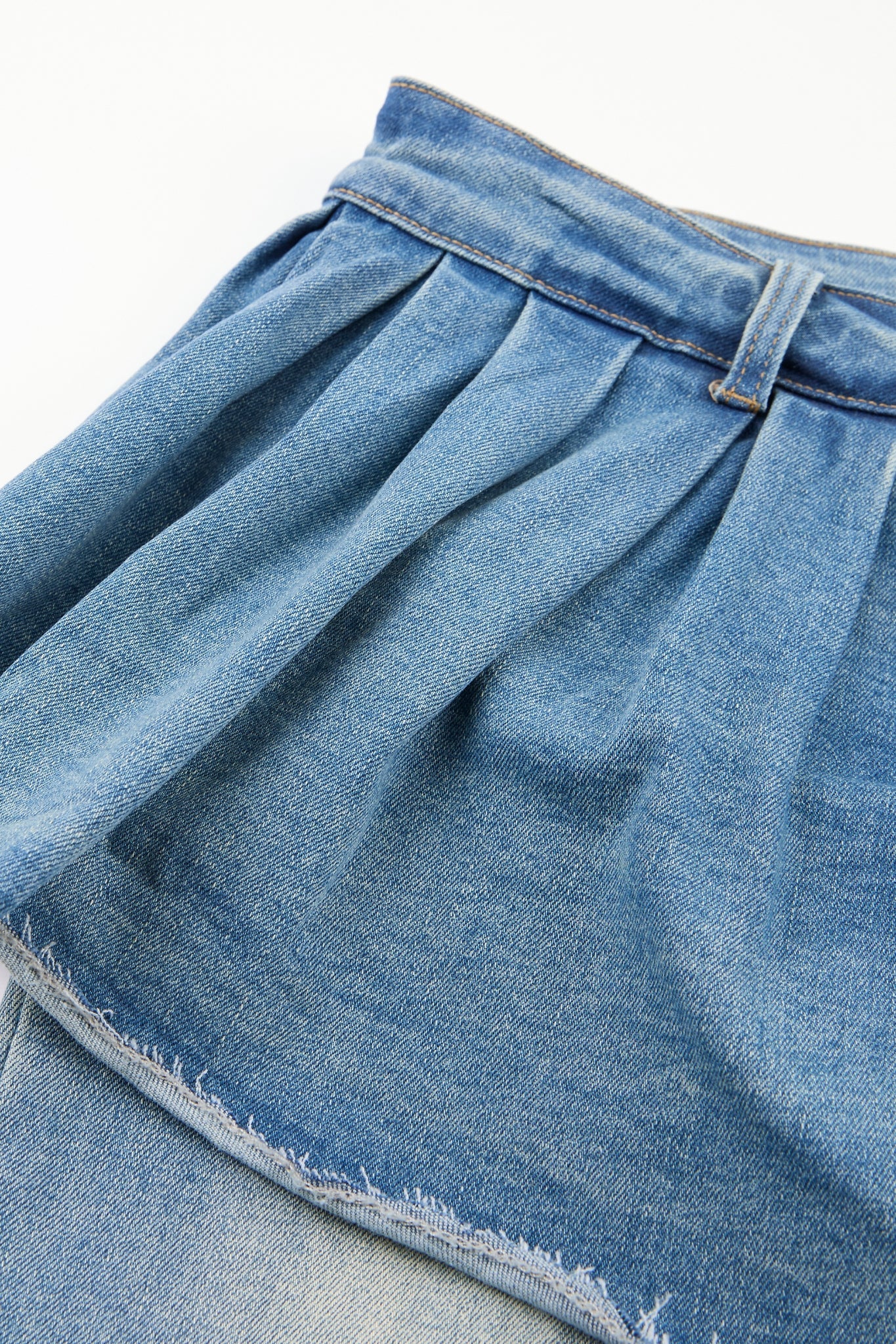 Indigo Flare-Cut Denim Trousers