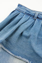 Indigo Flare-Cut Denim Trousers