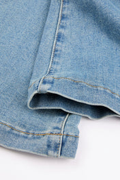 Indigo Flare-Cut Denim Trousers