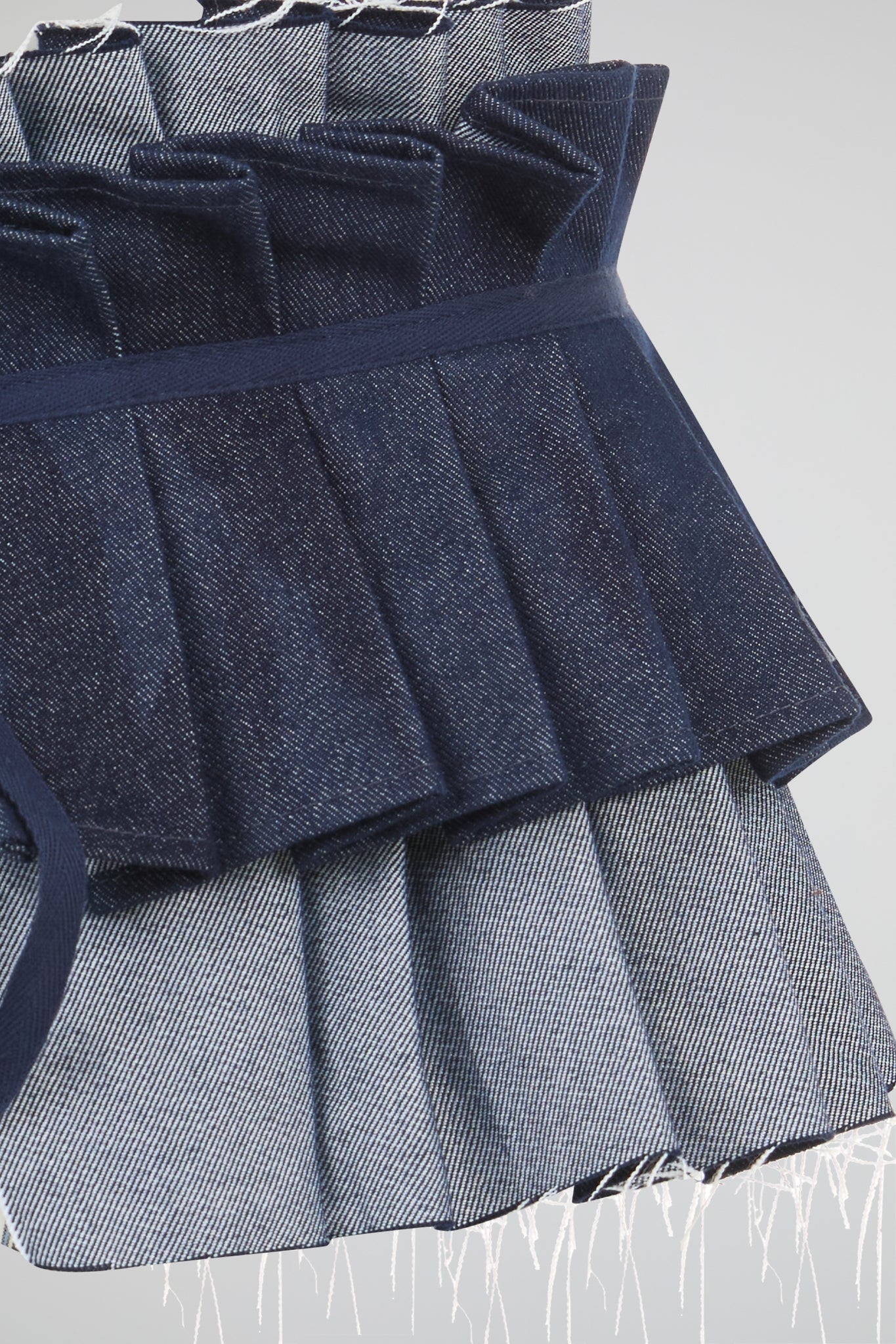 Deconstructed Belted Skirt