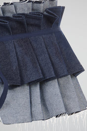 Deconstructed Belted Skirt