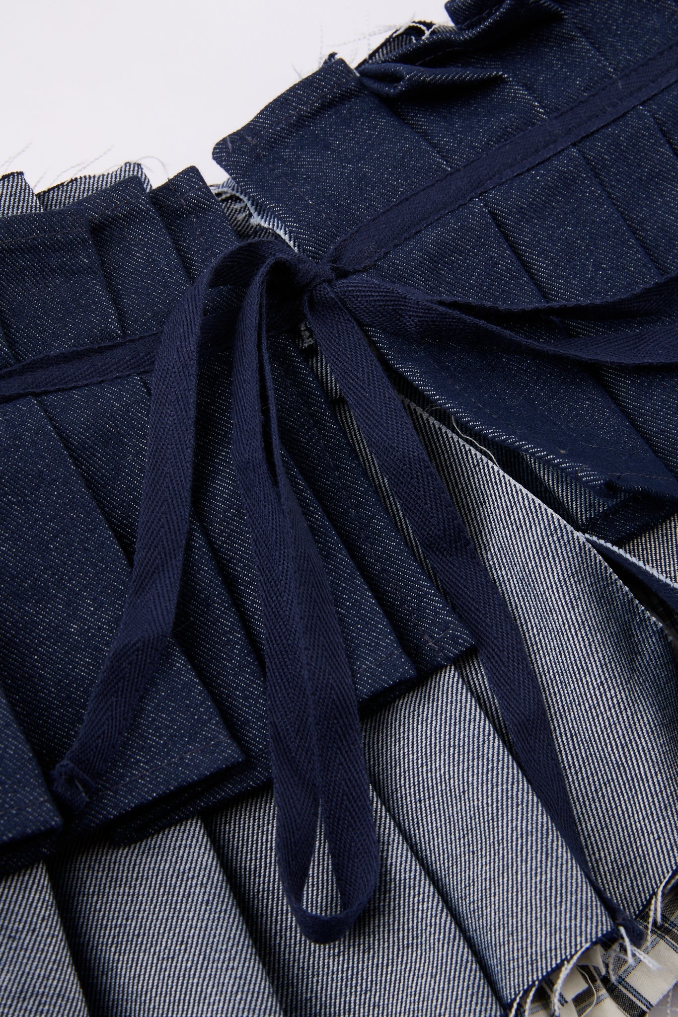 Deconstructed Belted Skirt