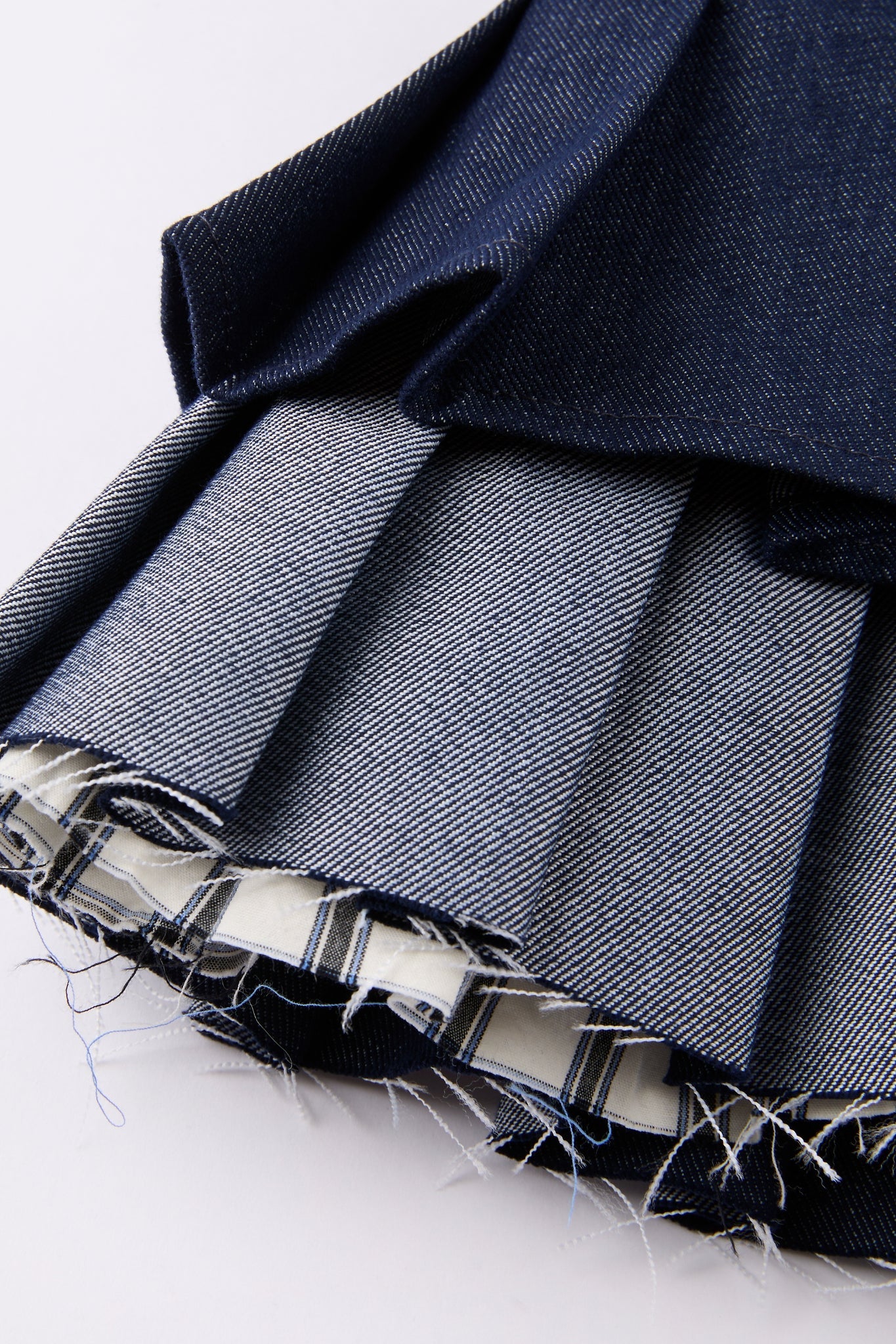 Deconstructed Belted Skirt