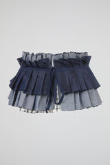 Deconstructed Belted Skirt