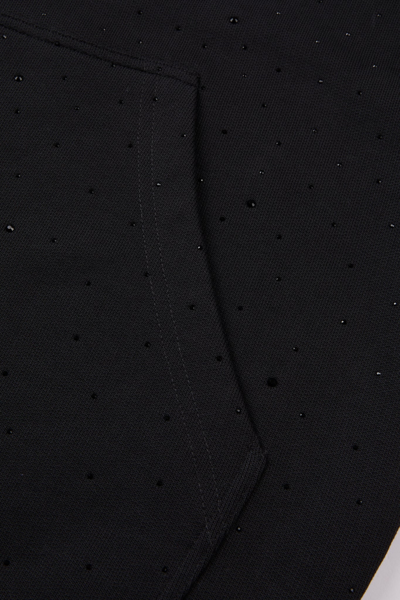 Rhinestone Zip Hoodie