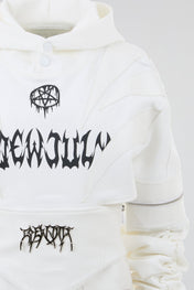 Corset Waist Hoodie