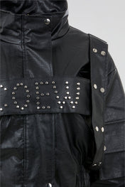 Studded Leather Jacket