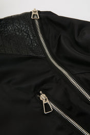 Asymmetric Belted Technical Jacket