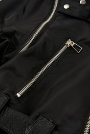 Asymmetric Belted Technical Jacket