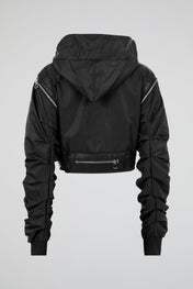 Asymmetric Belted Technical Jacket