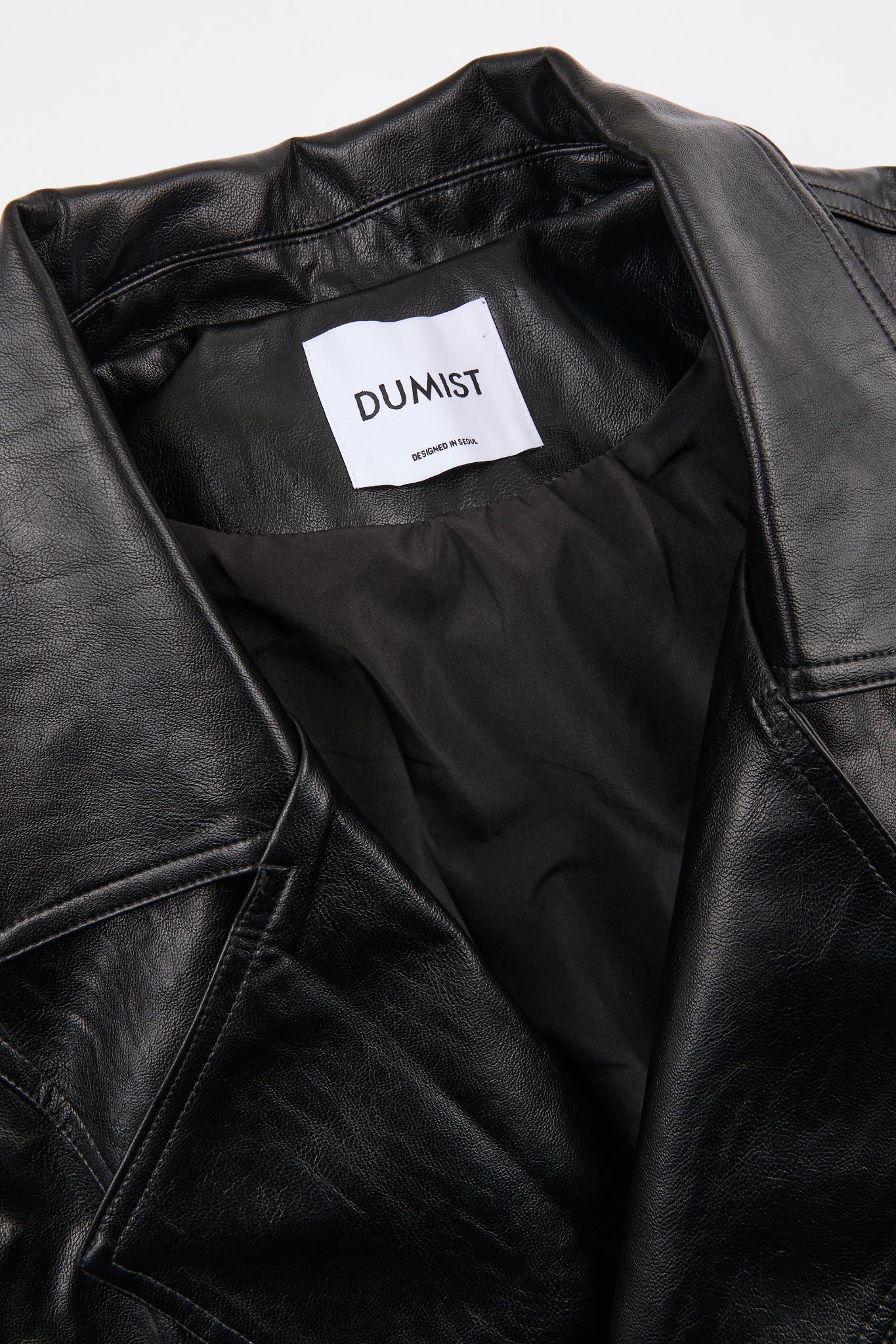 Cropped Leather Jacket