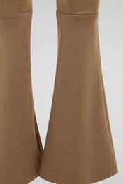 Draped Hoodie & Flare Pant Set