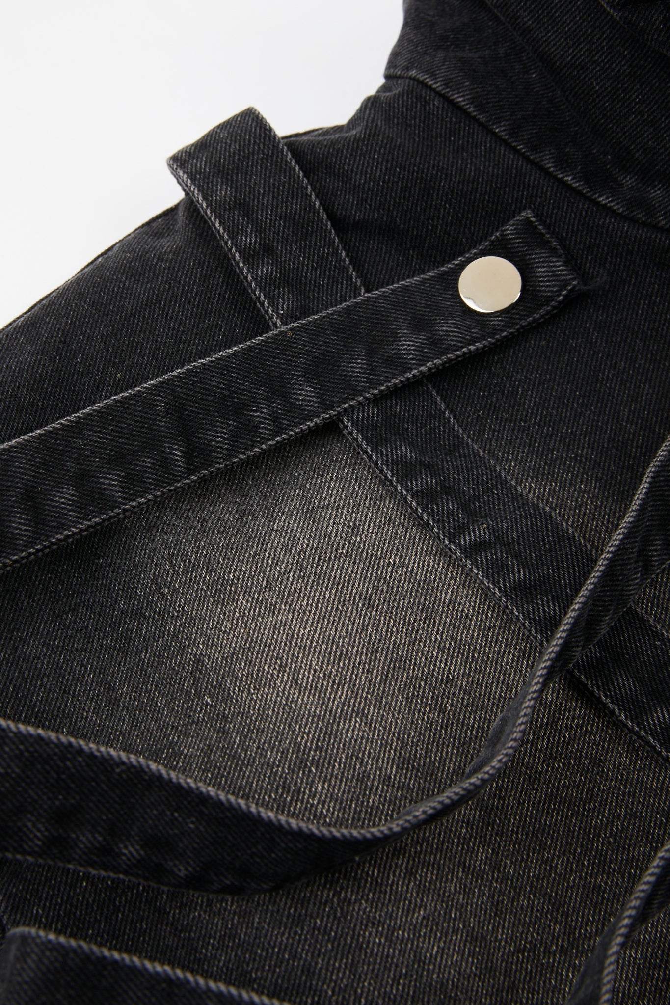 Panelled Denim Zip Jacket