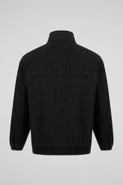 Panelled Denim Zip Jacket