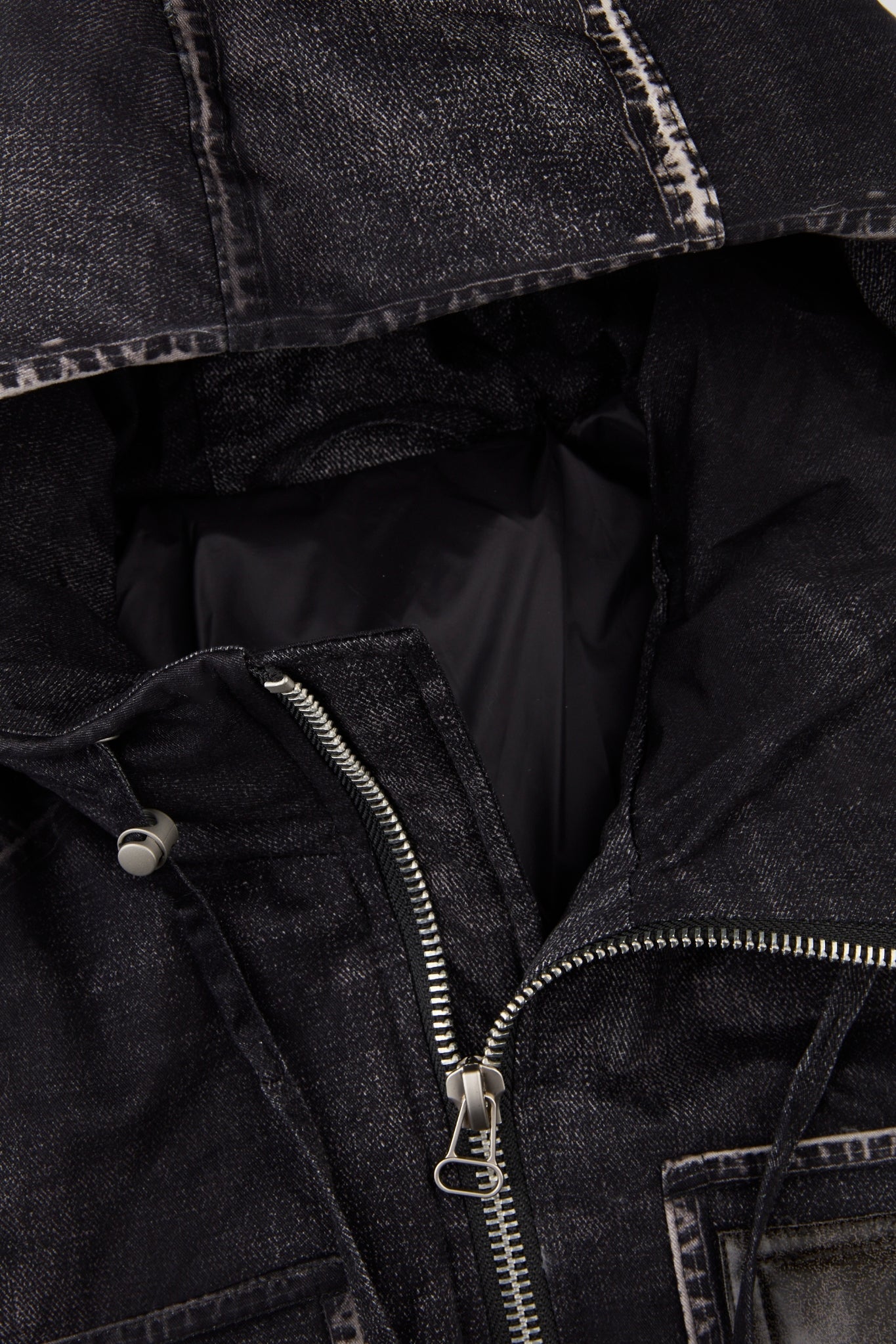 Dumist Hooded Denim Work Jacket