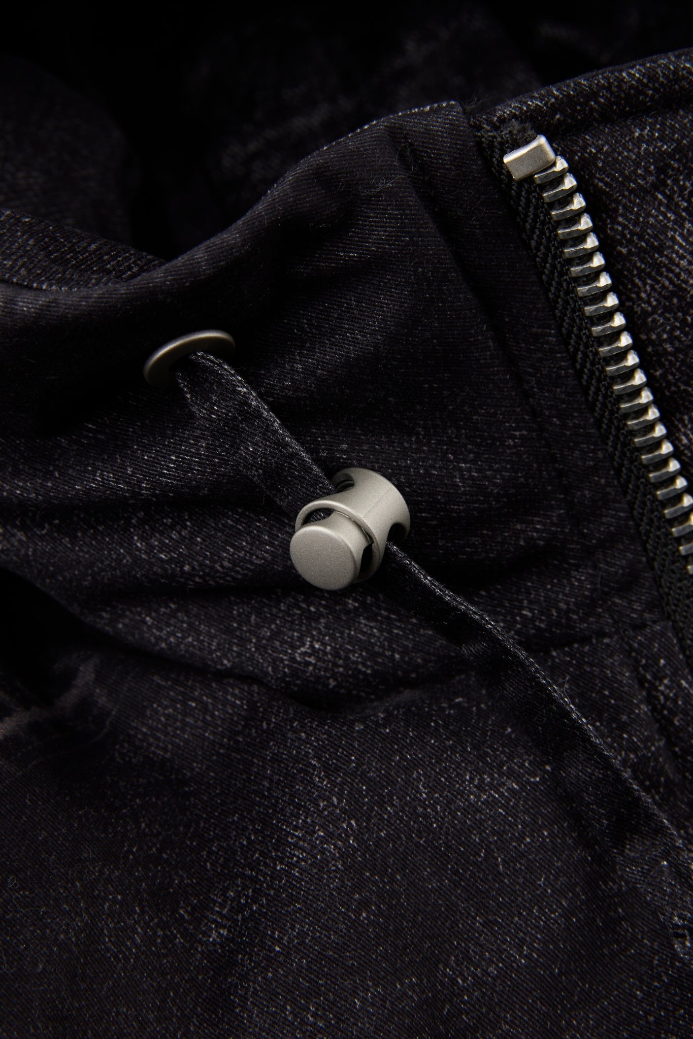 Dumist Hooded Denim Work Jacket