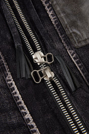 Dumist Hooded Denim Work Jacket