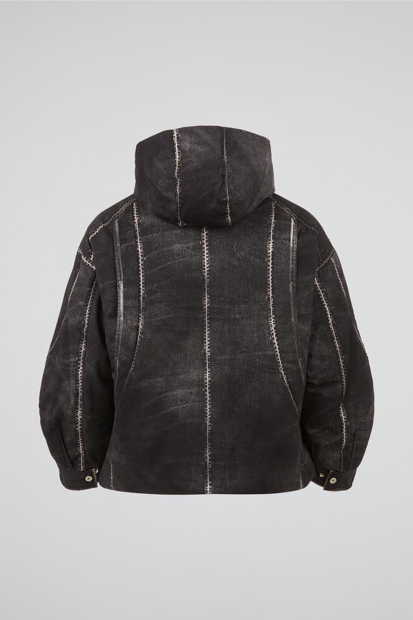 Dumist Hooded Denim Work Jacket