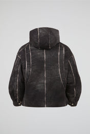 Dumist Hooded Denim Work Jacket