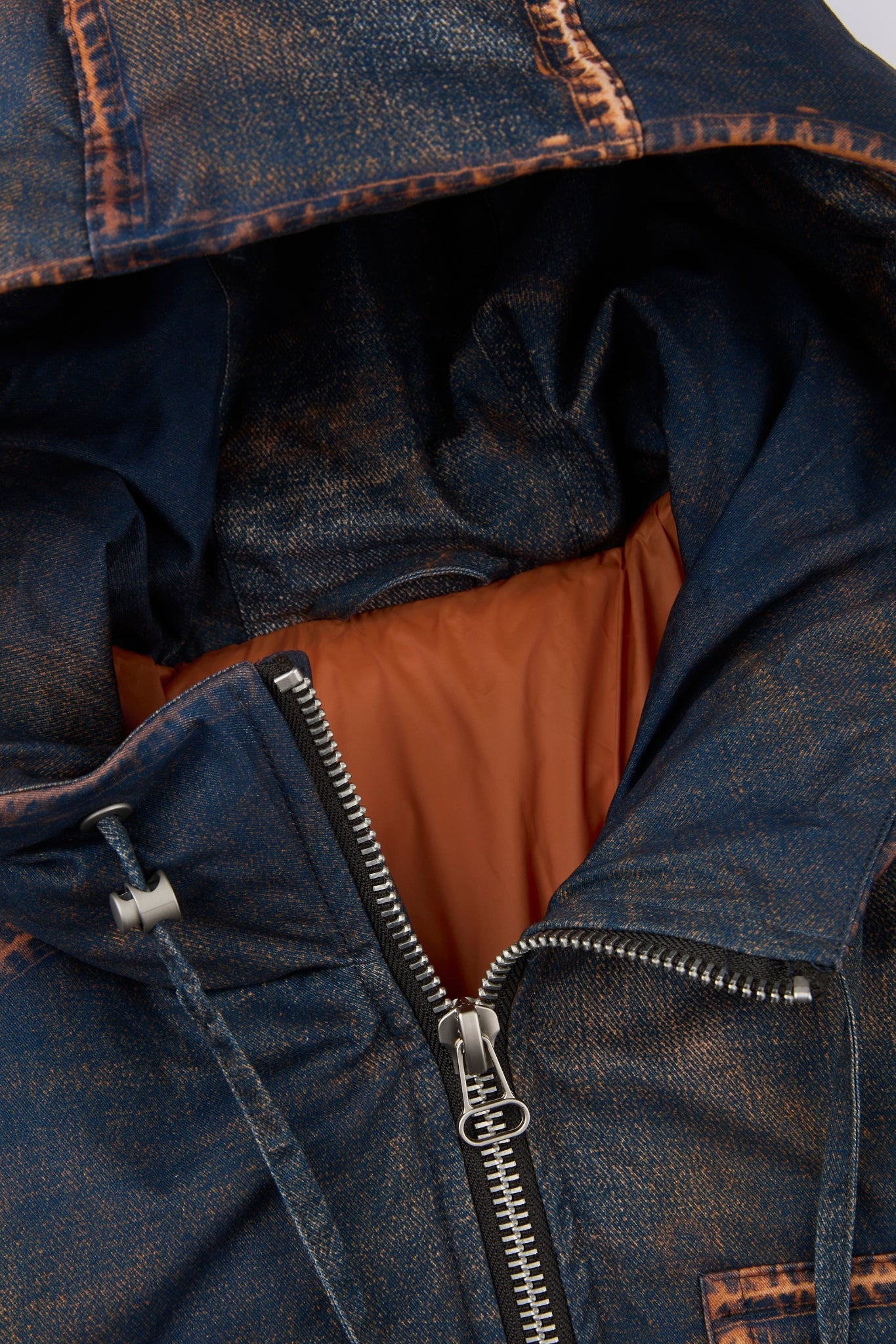 Dumist Hooded Denim Work Jacket